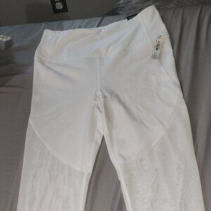 Victoria secret/Victoria sport, white - size small leggings